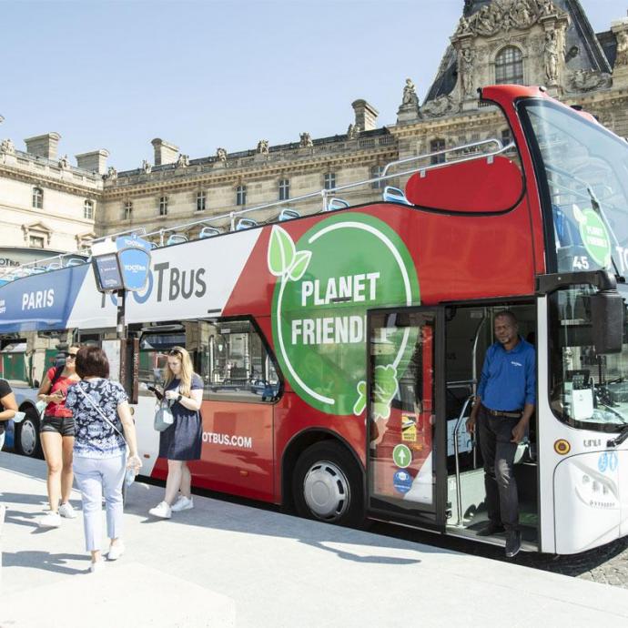 Visit Paris in just 2 hours with the Paris City Tour bus